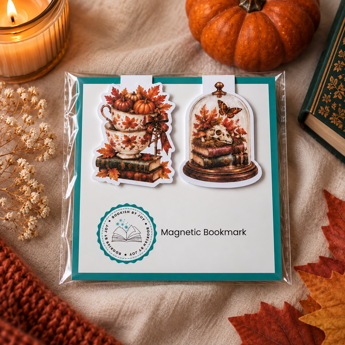 Magnetic Bookmark - Set van 2 - Verschillende Designs
