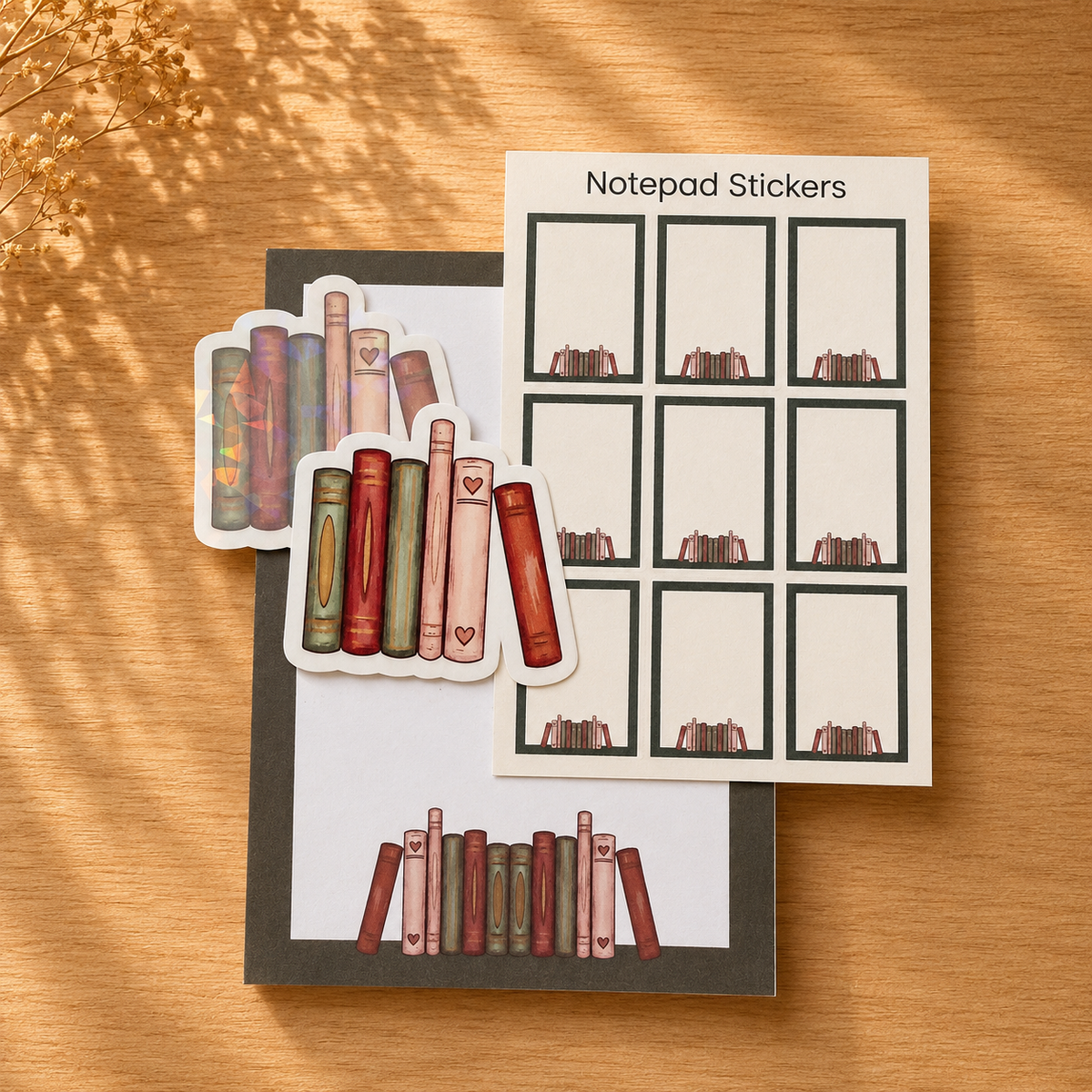 Bookish Notepad Bundel - Verschillende Designs